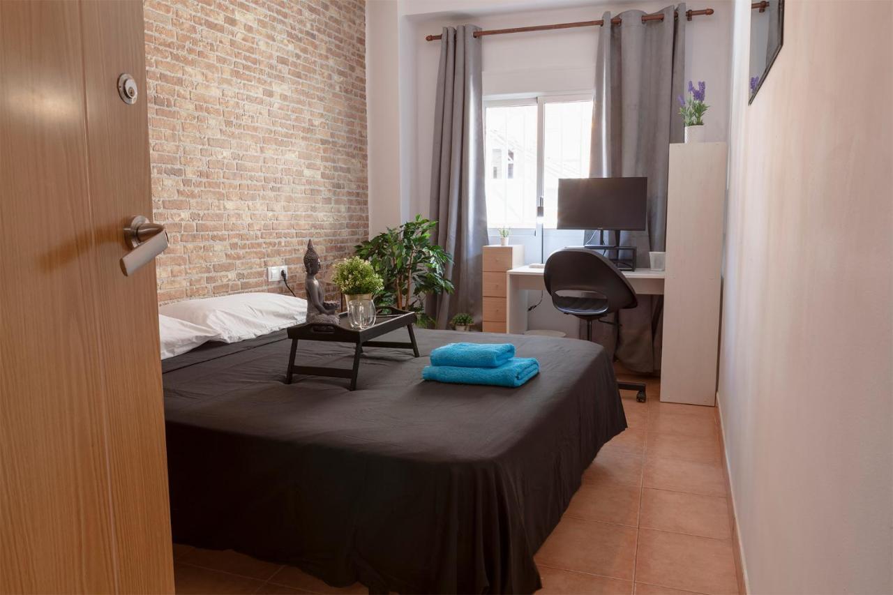 Luxury Artistic Digital Nomad 2 Bedroom W/Terrace Valencia Exterior foto